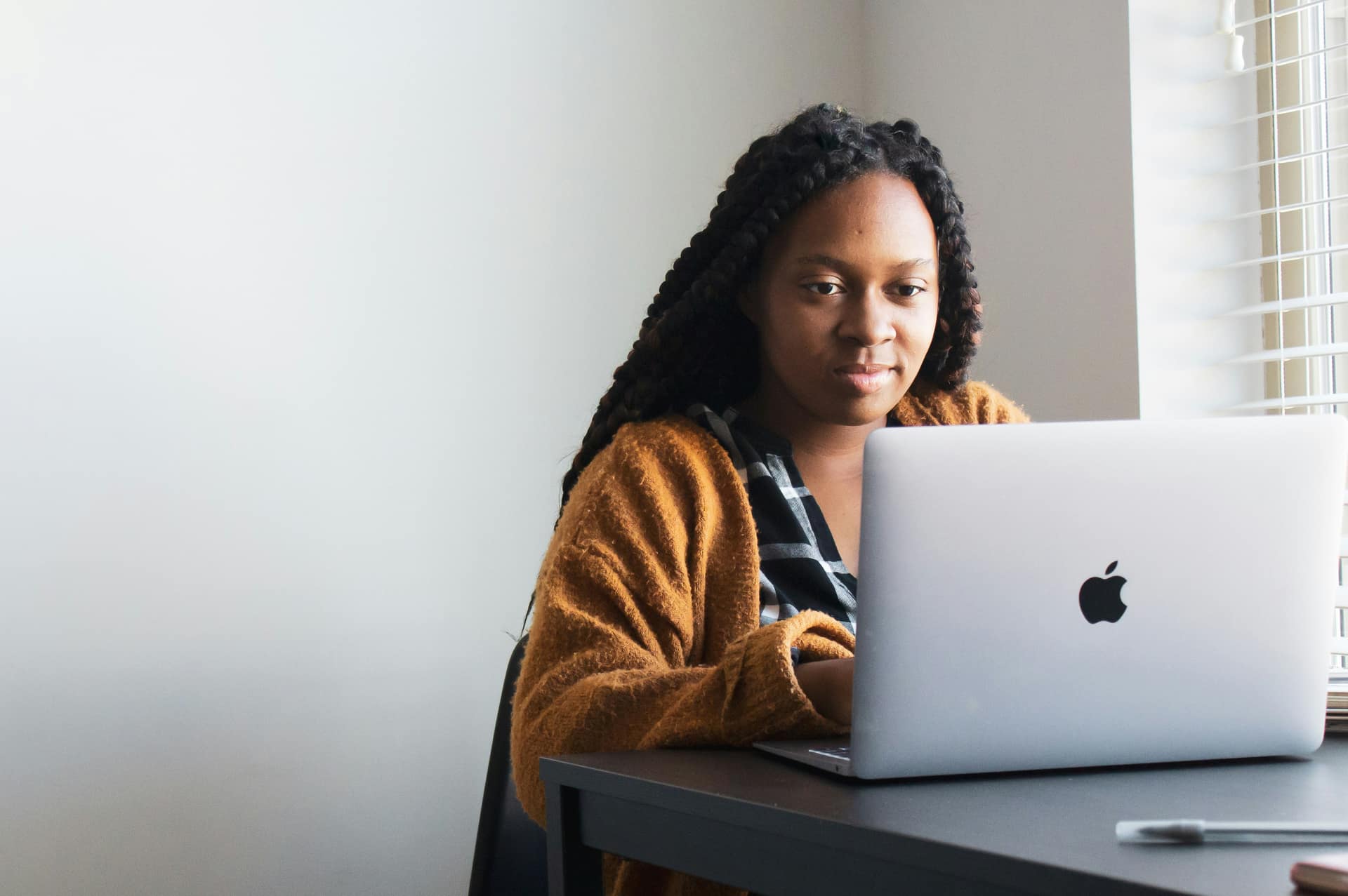 Young professionals in a modern office